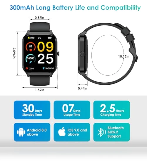 Fitness Tracker Smart Watch — Smartwatches, Yhwens