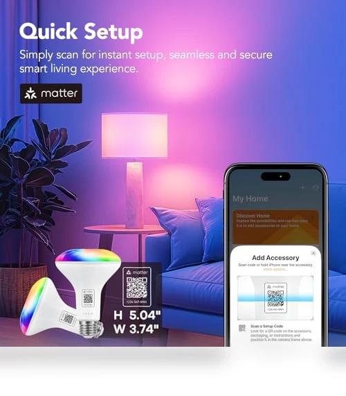 Matter Smart Light Bulb — LED, OREiN