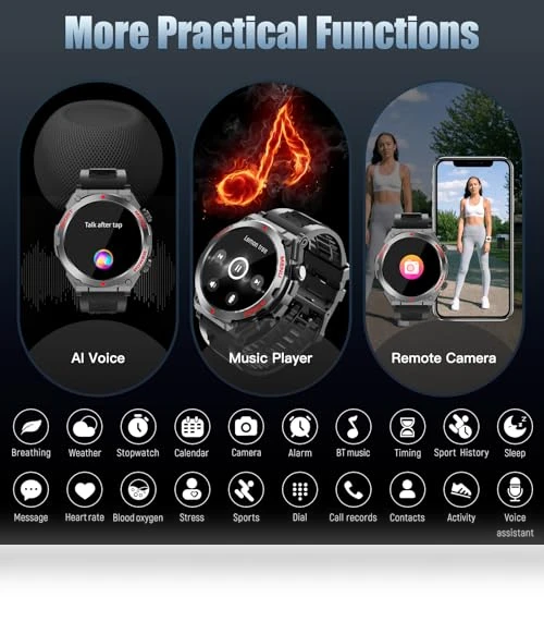 Military Smart Watch — Smartwatches, Jdcrsj