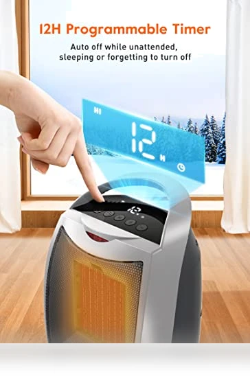 Portable Space Heater with Thermostat — Portable Heating Solutions, GiveBest