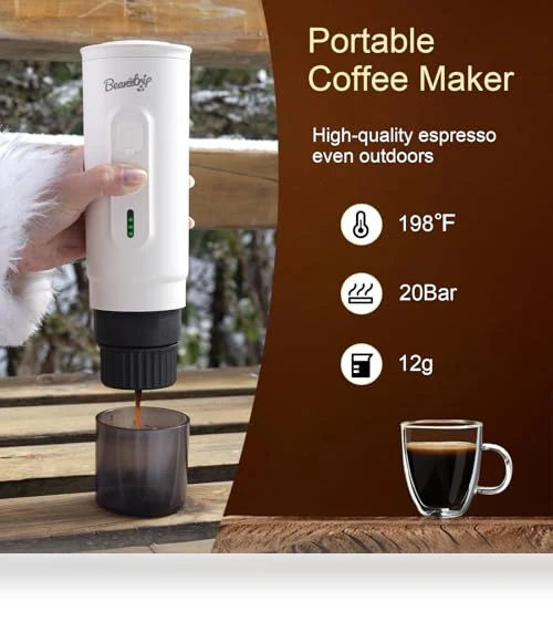 Portable Travel Coffee Maker — Beverage Warmers, BeanzTrip