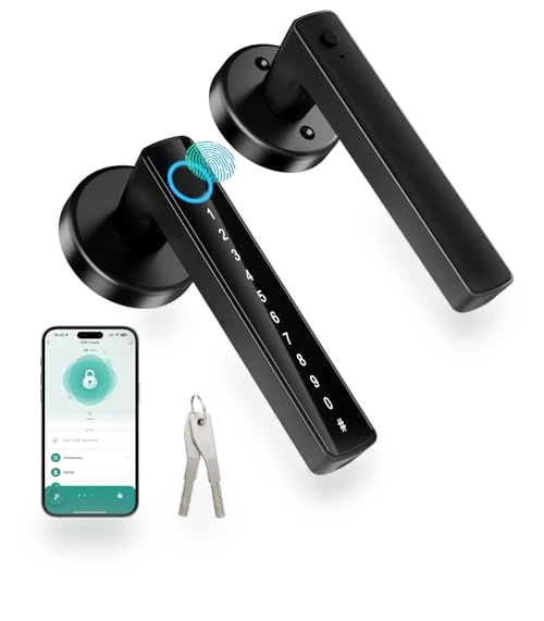 Smart Fingerprint Door Lock — Smart Home Security, Omlepai