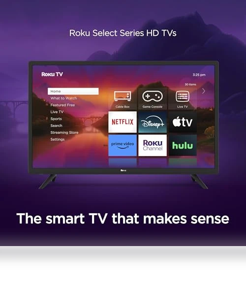 Smart TV - 32-Inch Select Series 1080p Full HD — Television, Roku
