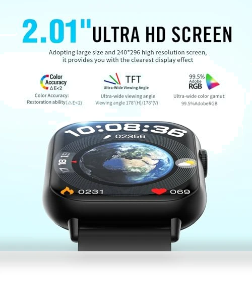 Smart Watch with HD Screen and Health Monitoring — Smartwatches, Williben