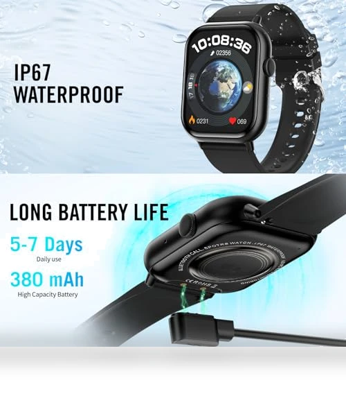 Smart Watch with HD Screen and Health Monitoring — Smartwatches, Williben