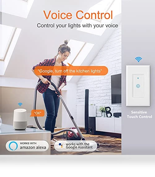 Smart WiFi Light Switch — Lighting Accessories, Nexete