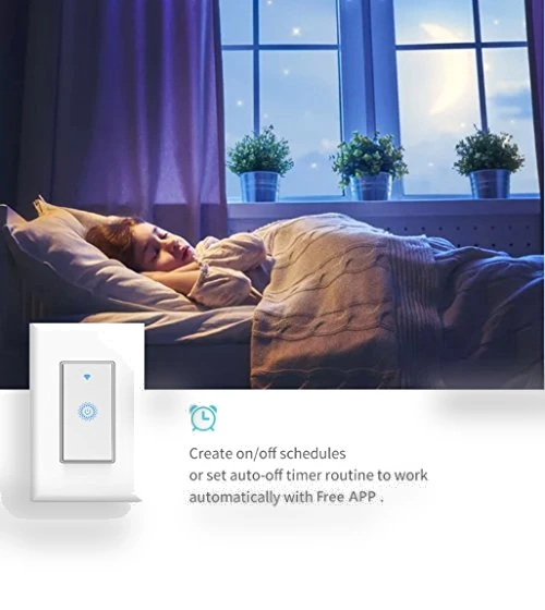 Smart WiFi Light Switch — Lighting Accessories, Nexete