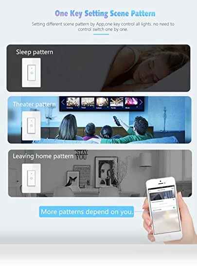 Smart WiFi Light Switch — Lighting Accessories, Nexete