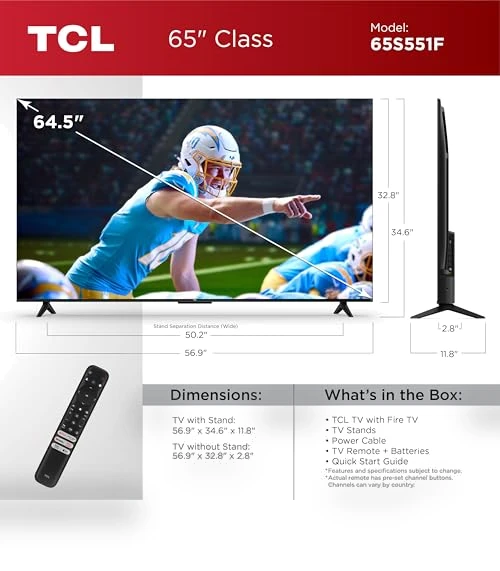 UHD 4K LED Smart TV — Home Theater Projectors, TCL