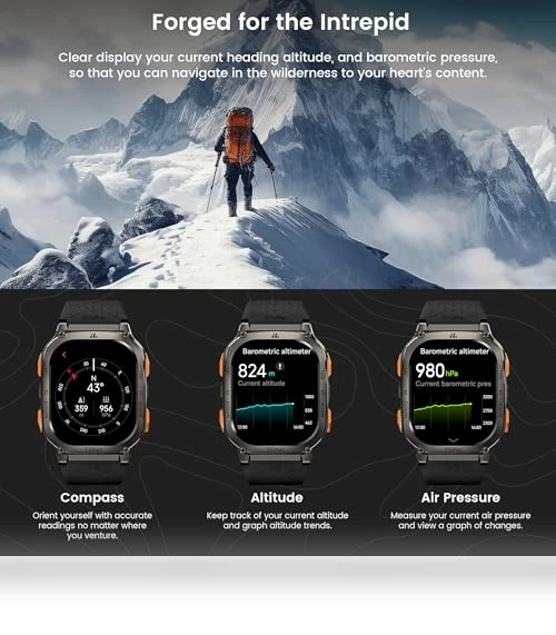 Ultra Smart Watch with GPS — Smartwatches, KOSPET
