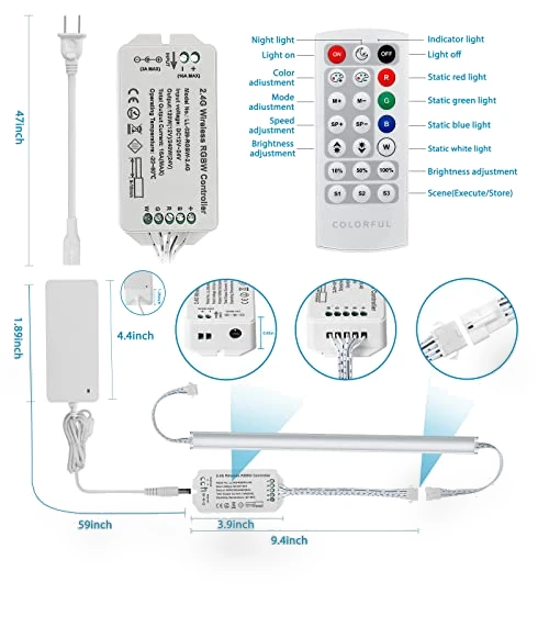 Under Cabinet LED Lights Kit — LED Strips, Litever