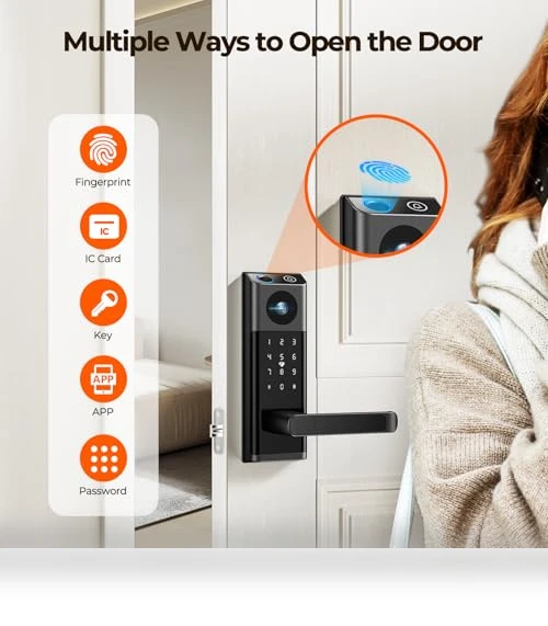 Video Smart Lock with Camera & Doorbell — Deadbolts, Camcamp