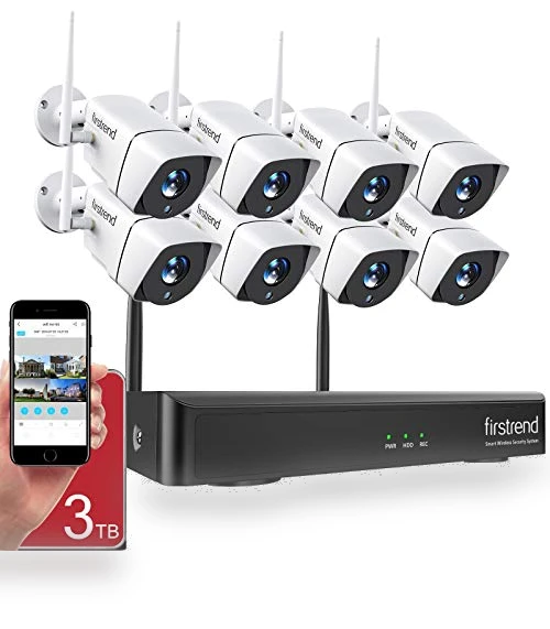Wireless Security Camera System — Smart Home Security, Firstrend