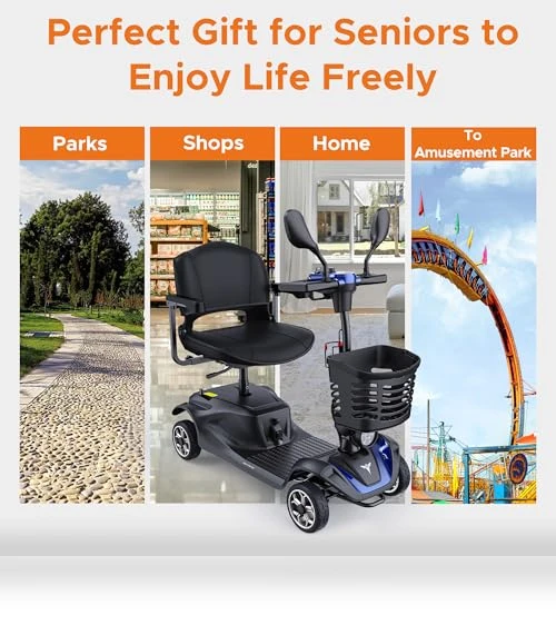 4 Wheel Powered Mobility Scooter — Mobility Scooters, ENGWE