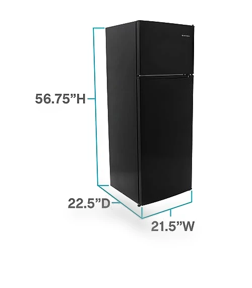 Apartment Refrigerator Freestanding Slim Design Full Fridge — Mini Fridges, West Bend