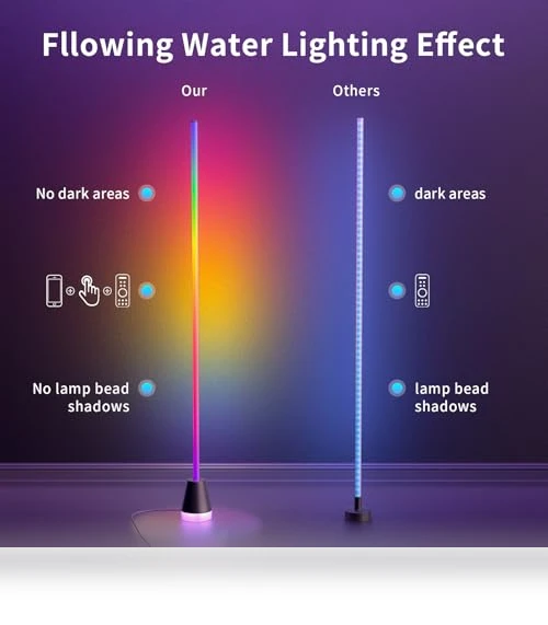 Corner Floor Lamp with App and Remote Control — Lighting Accessories, Torchlet