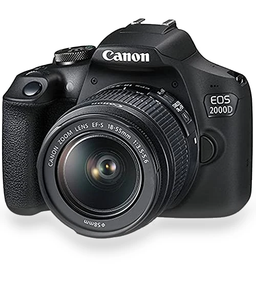 DSLR Camera with Dual Lens and Accessory Bundle — Camera & Photo, Canon