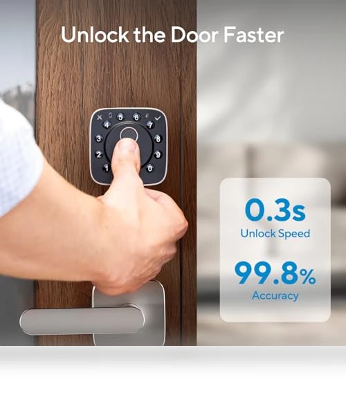 Fingerprint Matter Smart Lock — Deadbolts, ULTRALOQ