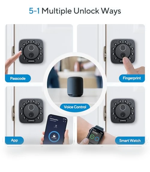 Fingerprint Matter Smart Lock — Deadbolts, ULTRALOQ