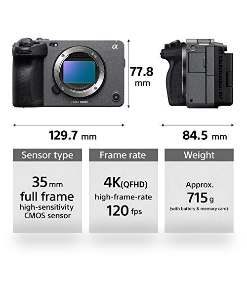 Full-frame Cinema Line Camera — Camcorder, Sony