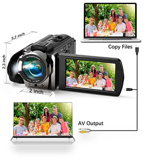 Full HD 1080P Digital Camcorder — Video Cameras, kimire