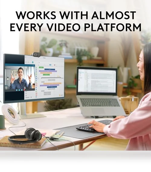 Full HD 1080p Webcam — Video Cameras, Logitech