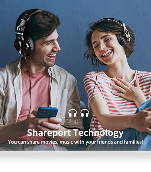 Hi-Res Studio Recording Headphones — Over-Ear Headphones, OneOdio
