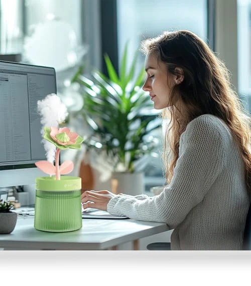 Landscape Night Light Humidifier — Air Moisturizers, ShunChengFa