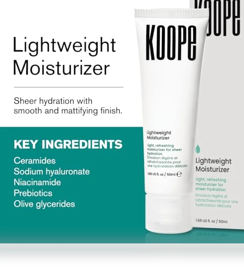 Lightweight Moisturizer for Oily & Acne-Prone Skin — Beauty & Personal Care, Koope