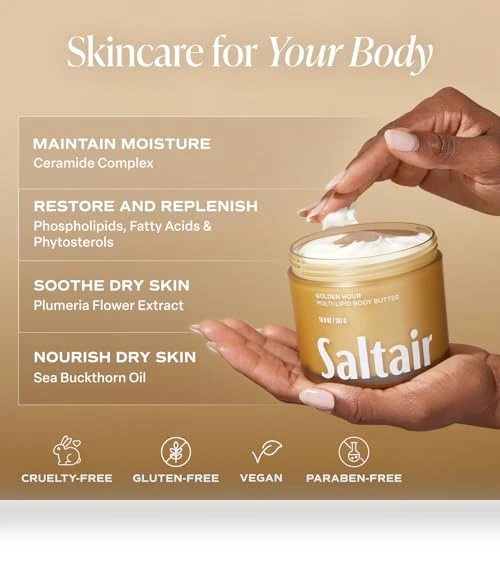 Multi-Lipid Body Butter — Nourishing Body Creams, Saltair