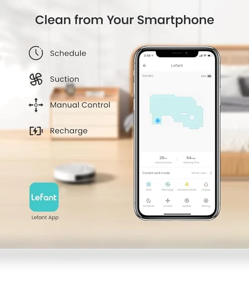 Robot Vacuum Cleaner — Smart Cleaning Robots, Lefant