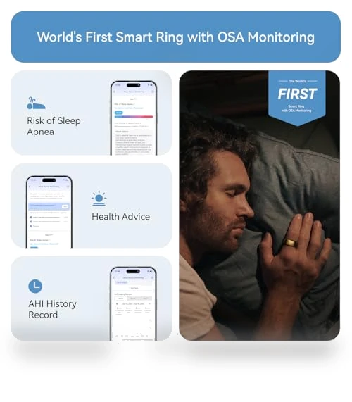 Smart Ring with Sleep Apnea Monitoring — Smart Rings, RingConn