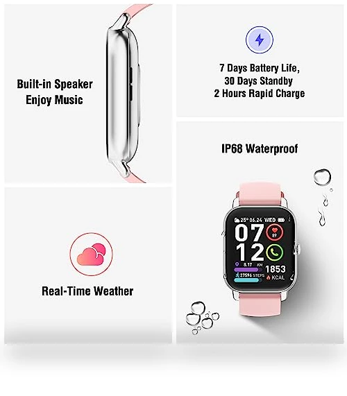 Smart Watch with Heart Rate Monitor — Smartwatches, Poounur