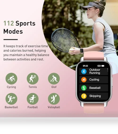 Smart Watch with Heart Rate Monitor — Smartwatches, Poounur