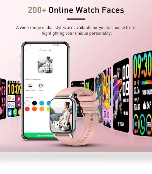 Smart Watch with Heart Rate Monitor — Smartwatches, Poounur