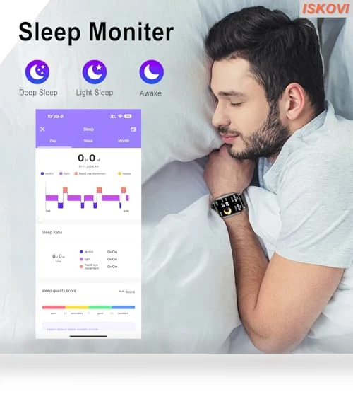 Smart Watch with Heart Rate Monitor — Smartwatches, ISKOVI