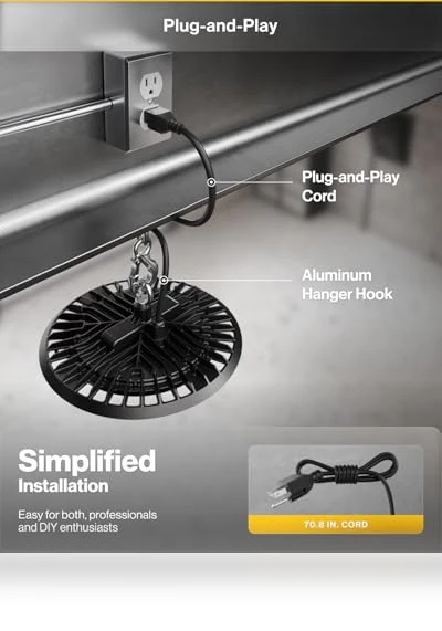 UFO LED High Bay Light — Bay Lighting, Sunco Lighting