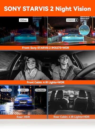 4 Channel WiFi 360° All Sides Dash Cam — Car Accessories & Gadgets, VANTRUE