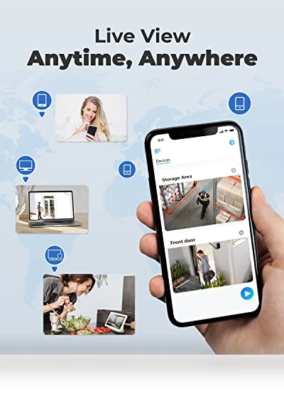 4K Security Camera System Wired — Security Cameras, Reolink