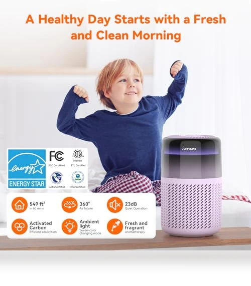 Air Purifier — Activated Carbon Air Purifiers, AIRROMI