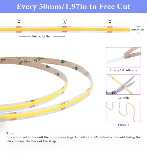 COB LED Strip Kit — LED, Aikeoulighting
