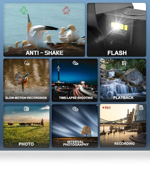Digital Camera for Photography 4K with 48MP Autofocus — Compact Digital Cameras, NBDDIGITAL