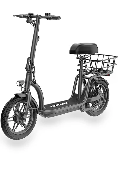 Electric Scooter with Seat — Electric Vehicles, Gotrax