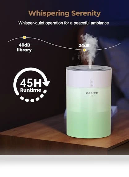 Humidifiers with Essential Oil Diffuser — Air Moisturizers, Abolee