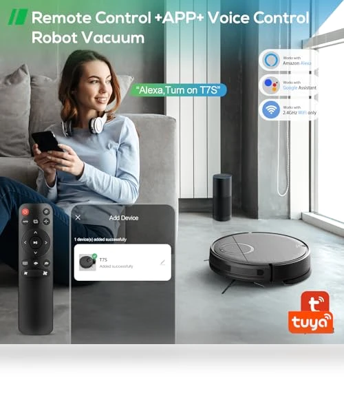 Robot Vacuum and Mop Combo — Smart Cleaning Robots, MAMNV