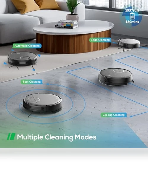 Robot Vacuum and Mop Combo — Smart Cleaning Robots, MAMNV