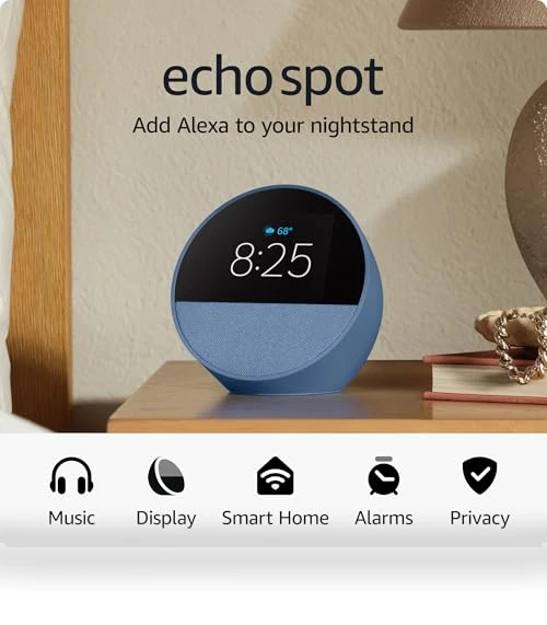 Smart Alarm Clock with Alexa — Alarms & Clocks, Amazon