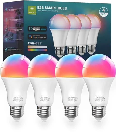 Smart Light Bulbs — LED, luckystyle