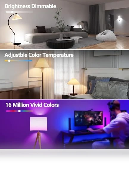 Smart Light Bulbs — LED, luckystyle