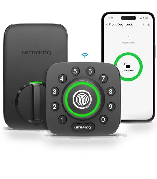Smart Lock with Fingerprint ID and WiFi — Smart Home Security, ULTRALOQ